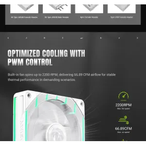 Процесорний кулер GameMax Hailstorm 360 WH (HAILSTORM 360 WH) UA