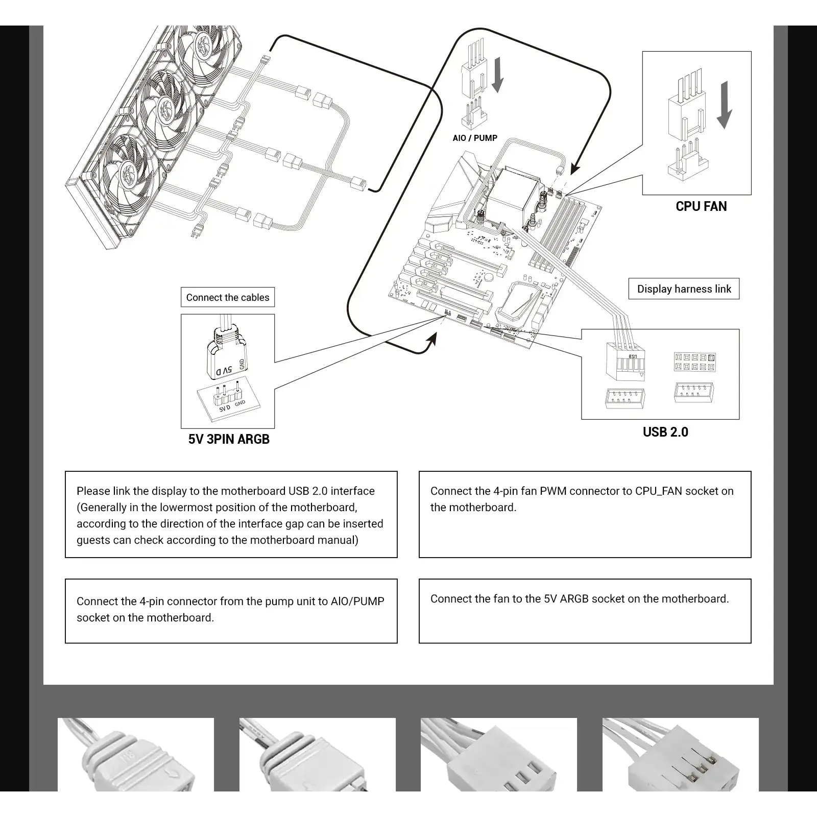 Процесорний кулер GameMax Hailstorm 360 WH (HAILSTORM 360 WH) UA