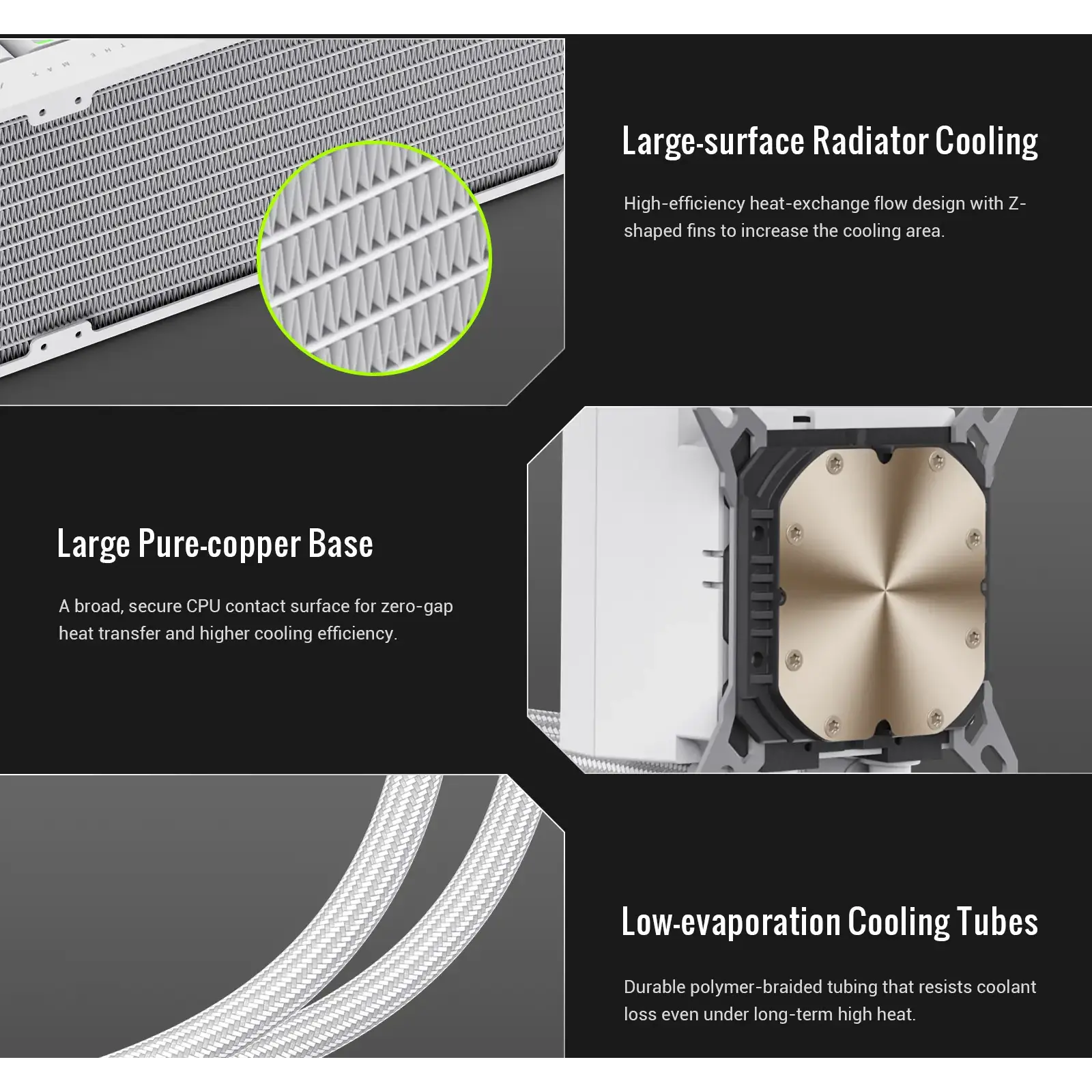 Процесорний кулер GameMax Hailstorm 360 WH (HAILSTORM 360 WH) UA