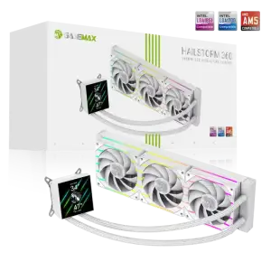 Процесорний кулер GameMax Hailstorm 360 WH (HAILSTORM 360 WH) UA