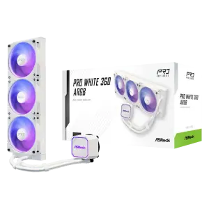 Система водяного охолодження ASROCK PRO WHITE 360 ARGB UA