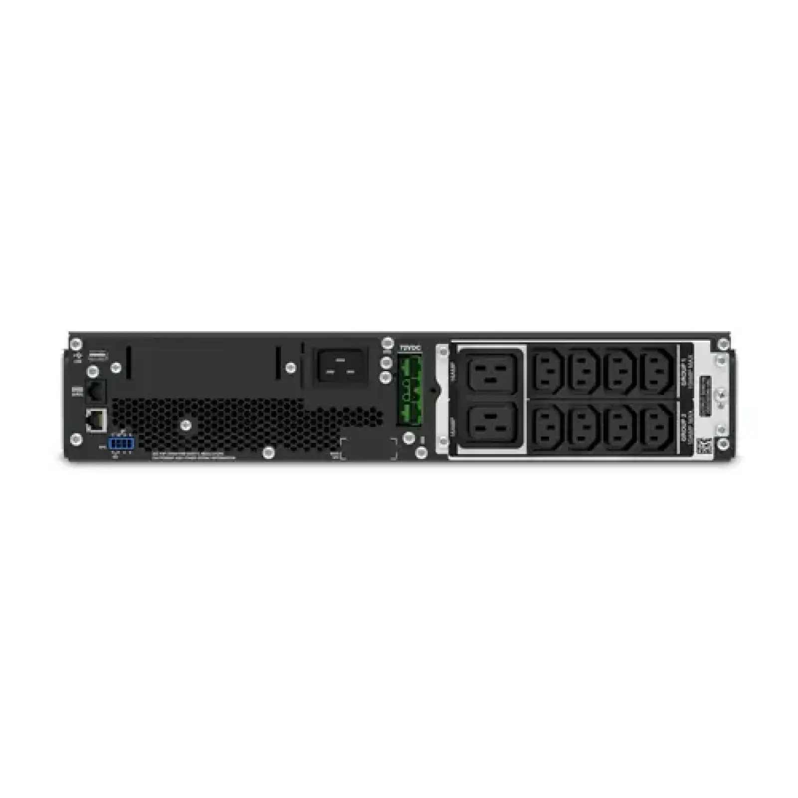 ДБЖ APC 1.98kW/2.2kVA,OnLine,SmartSlot,RM 2U SRT2200RMXLI UA