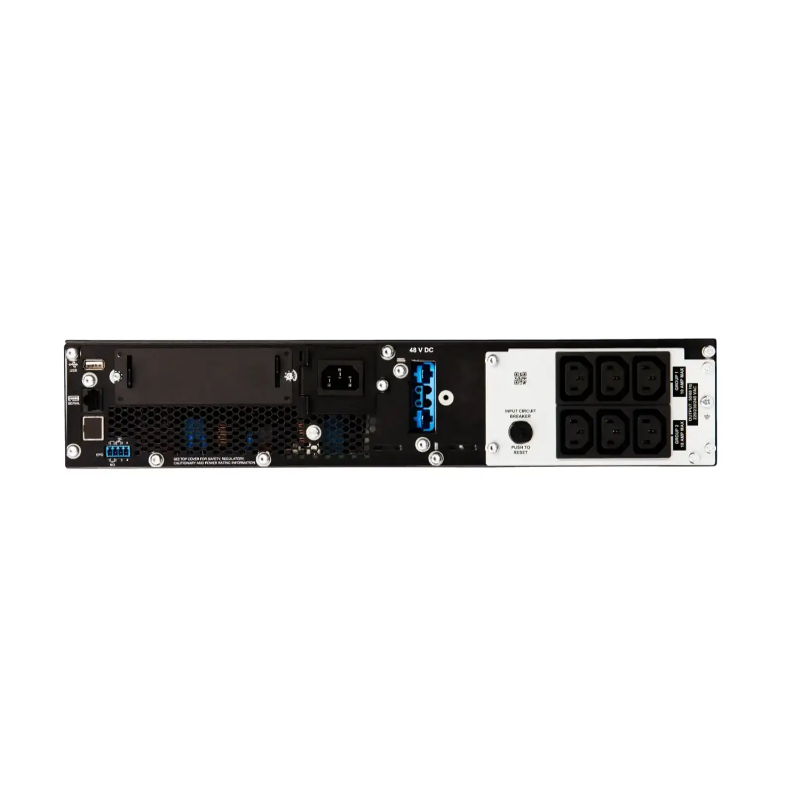 ДБЖ APC 1.5kW/1.5kVA,OnLine,SmartSlot,RM 2U SRT1500RMXLI UA