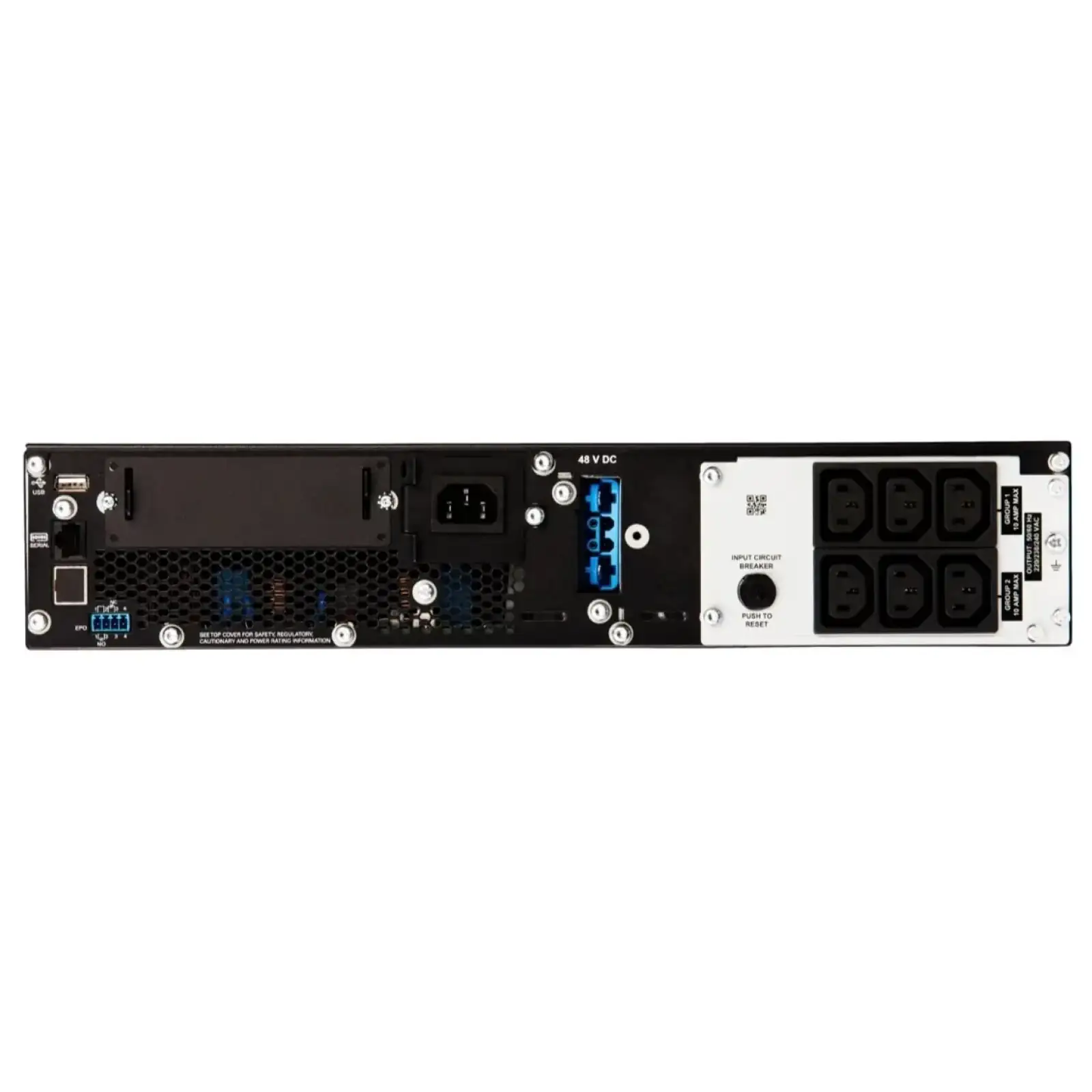 ДБЖ APC 1.0kW/1.0kVA,OnLine,SmartSlot,RM 2U SRT1000RMXLI UA