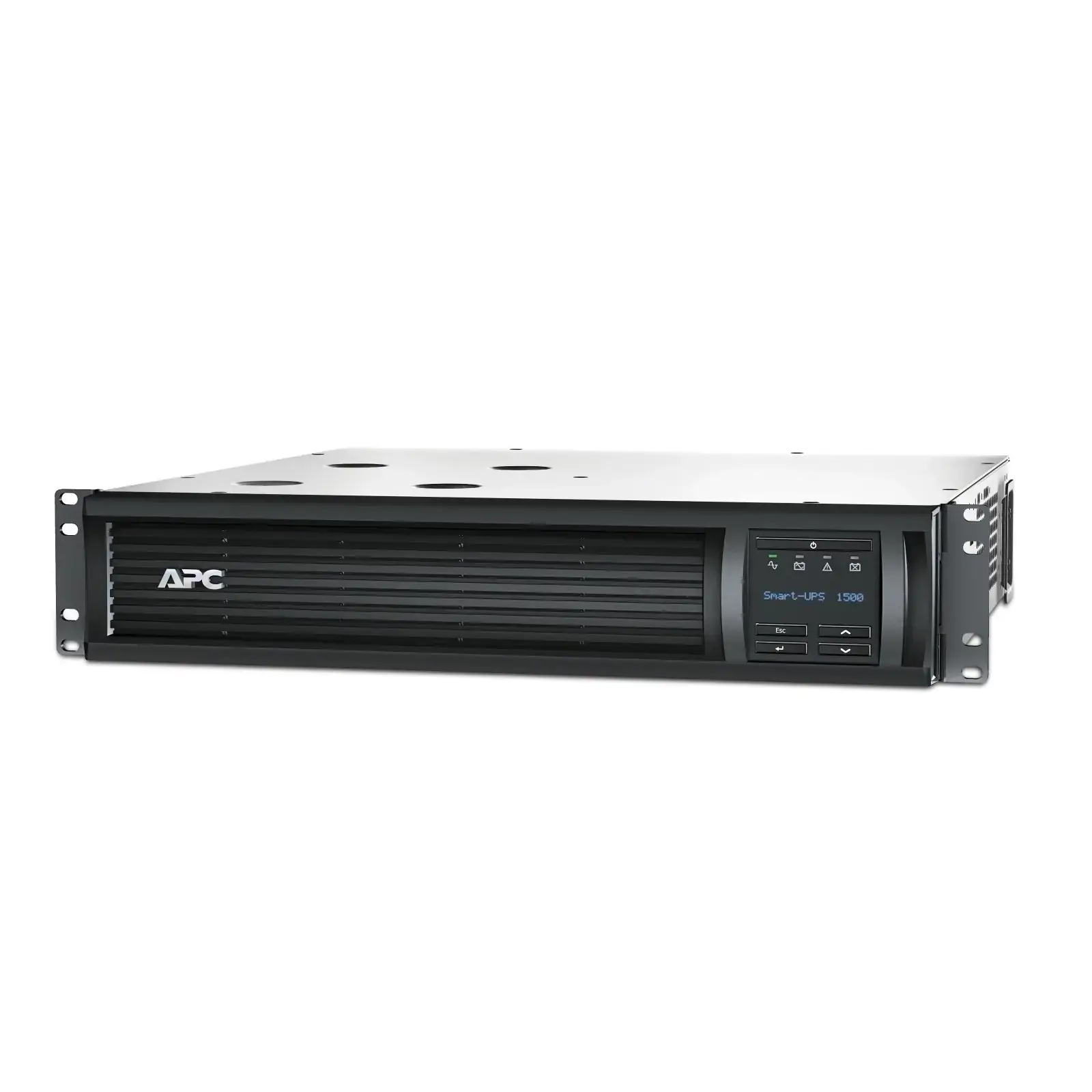 ДБЖ APC 1000W/1500VA,L-I,USB,LCD,Smart Slot,SmartConne ct,RM 2U SMT1500RMI2UC UA