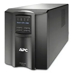 ИБП APC 1000W/1500VA,L-I,USB,LCD,Smart Slot,SmartConne ct SMT1500IC UA