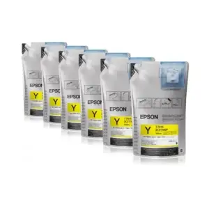 Чорнила EPSON SC-B6000/B7000 жовтий (1л*6шт.) C13T773440 UA