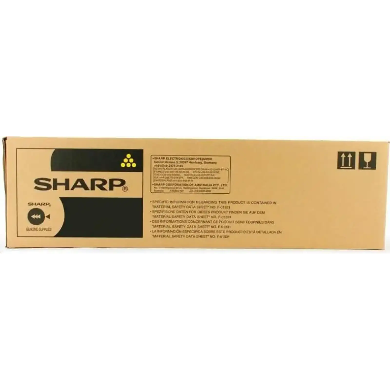 Картридж SHARP Yellow 24K MX3050/3550/4050 MX61GTYA UA