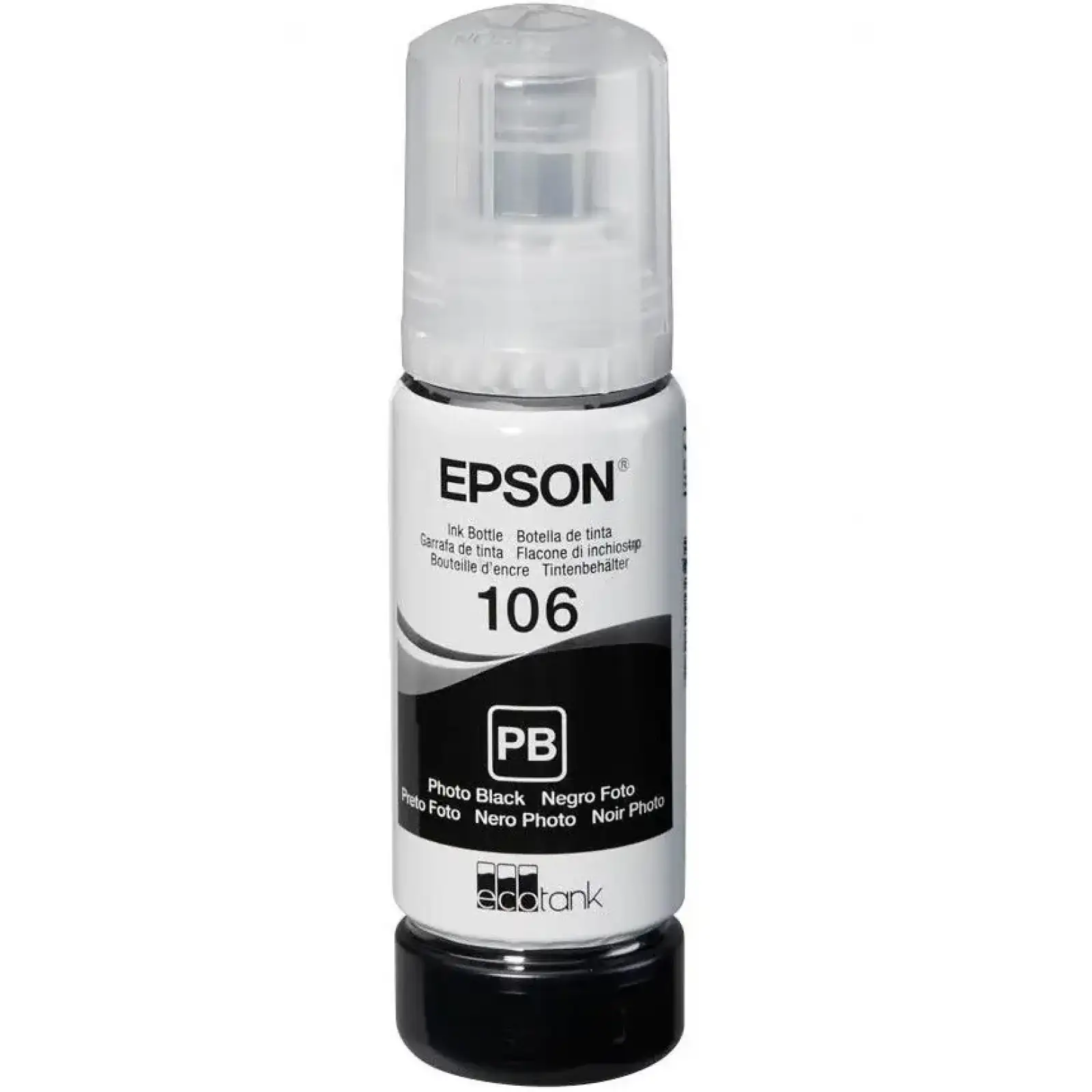 Чернила EPSON фото чорні для L7160/L7180 C13T00R140 UA