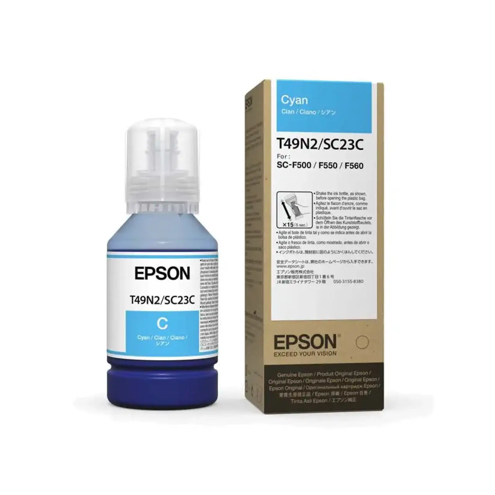 Картридж EPSON синій C13T49N200 UA