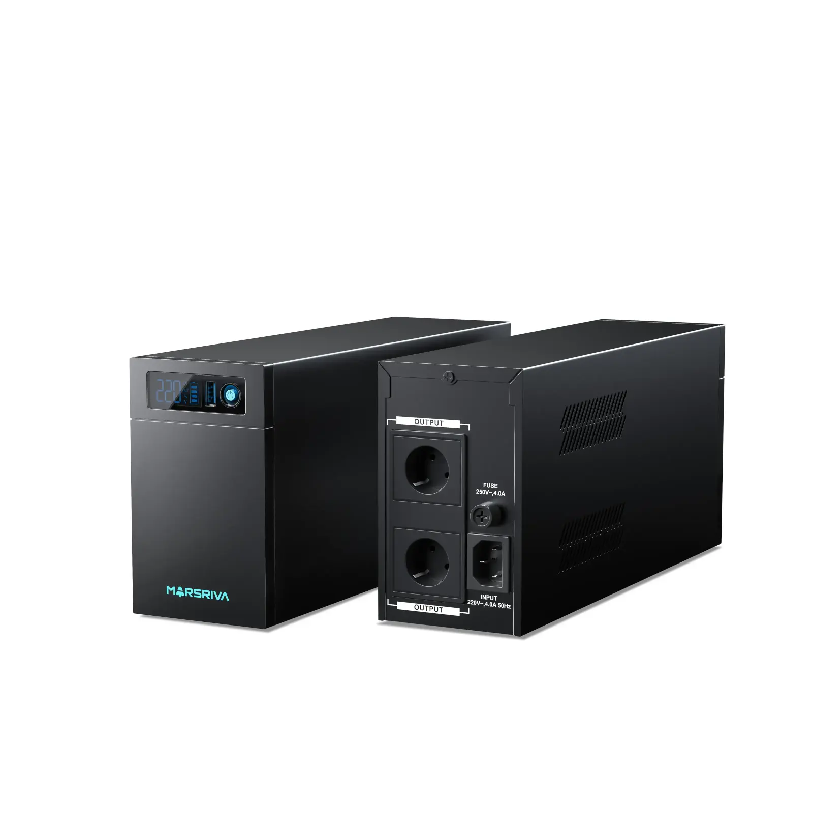 Джерело безперебійного живлення MARSRIVA для комп'ютера MR-UF1200L,1200VA Smart Line-Interactive UPS UA