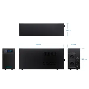 Джерело безперебійного живлення MARSRIVA для комп'ютера MR-UF1200L,1200VA Smart Line-Interactive UPS UA