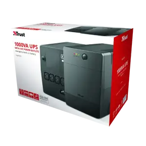 TRUST Джерело безперебійного живлення Paxxon 1000Va UPS 4 Outlets 23504 UA