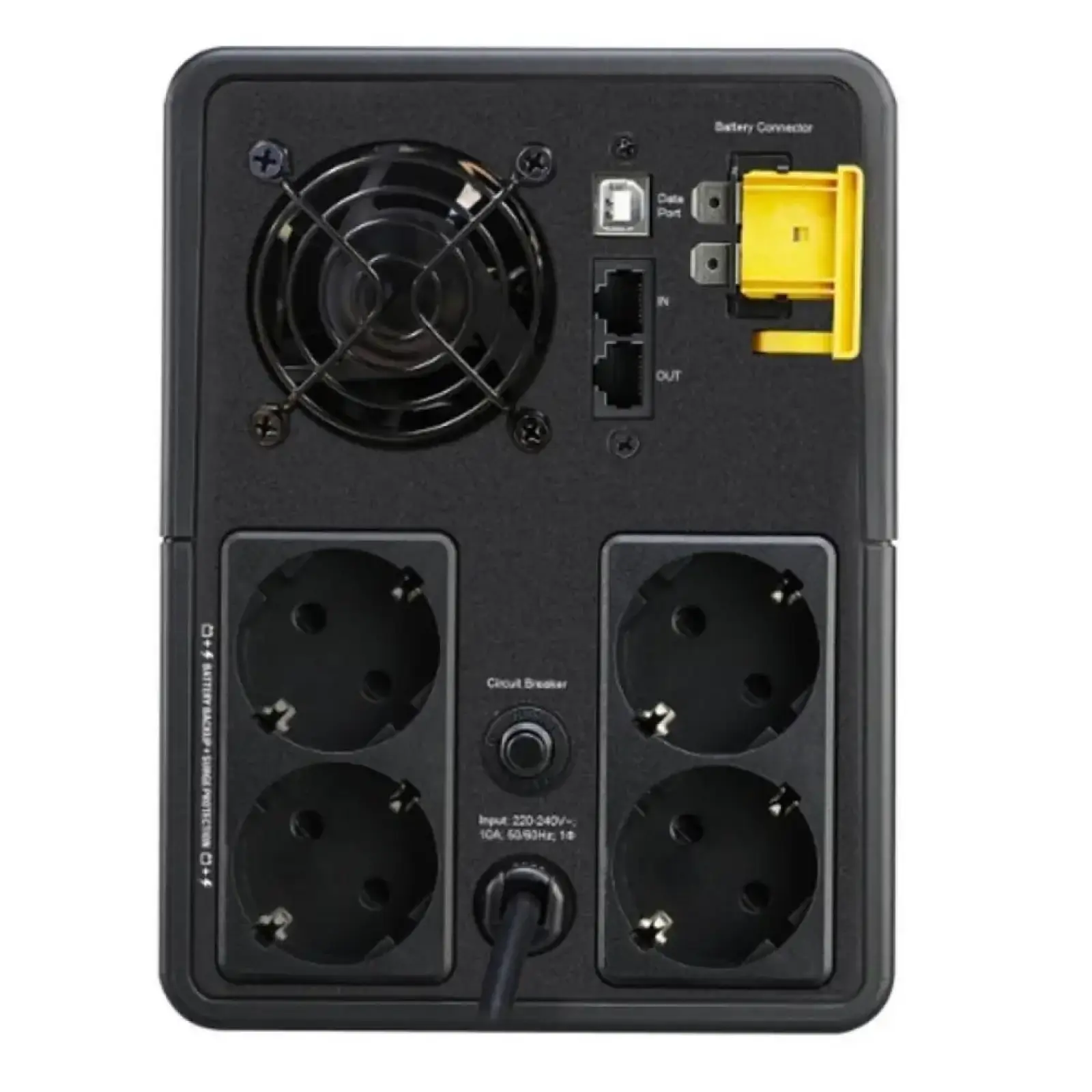 ДБЖ APC Back-UPS 1200W/2200VA,L-I,AVR,USB,Schuko BX2200MI-GR UA