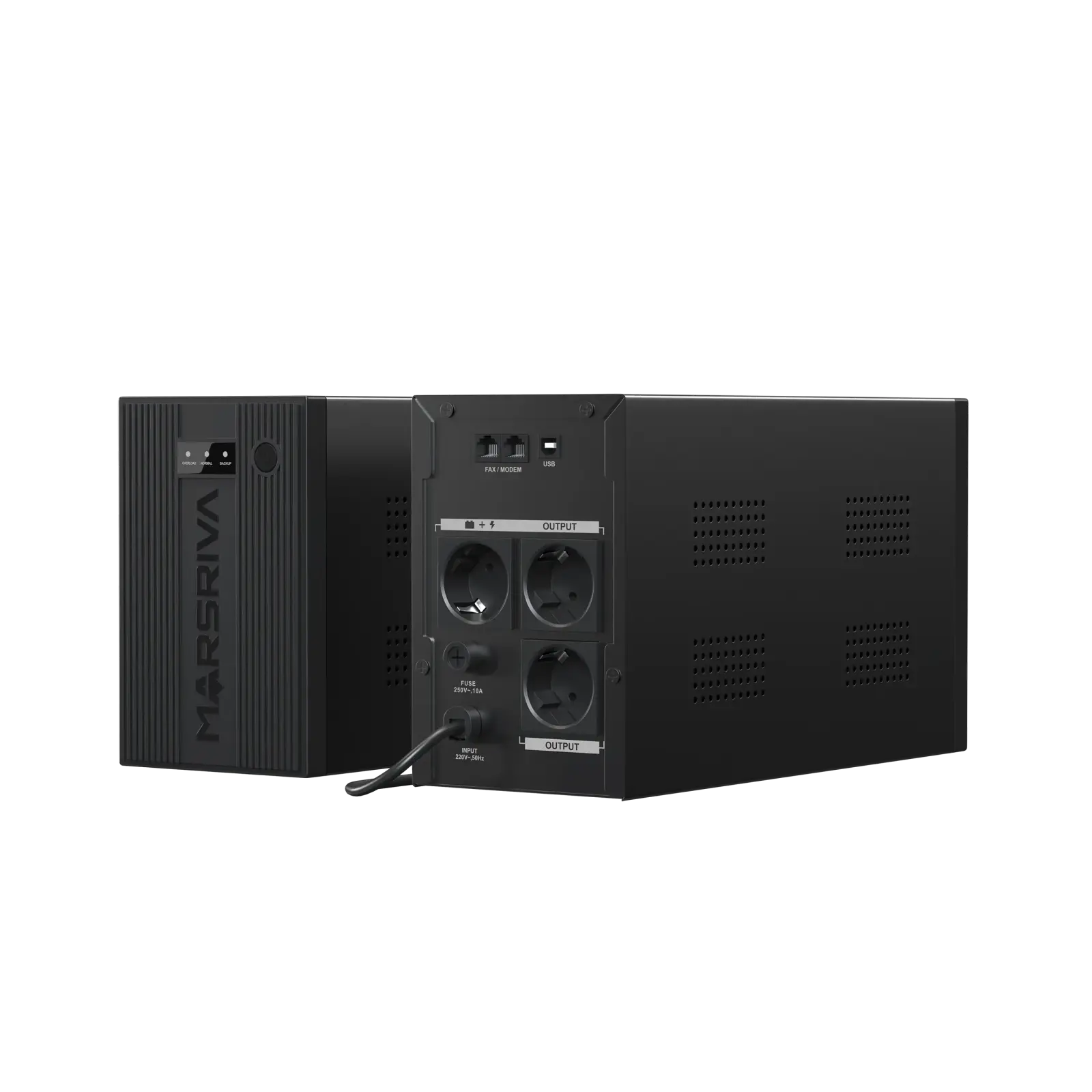 Джерело безперебійного живлення MARSRIVA для комп'ютера MR-UF1200,1200VA Smart Line-Interactive UPS MR-UF1200 UA