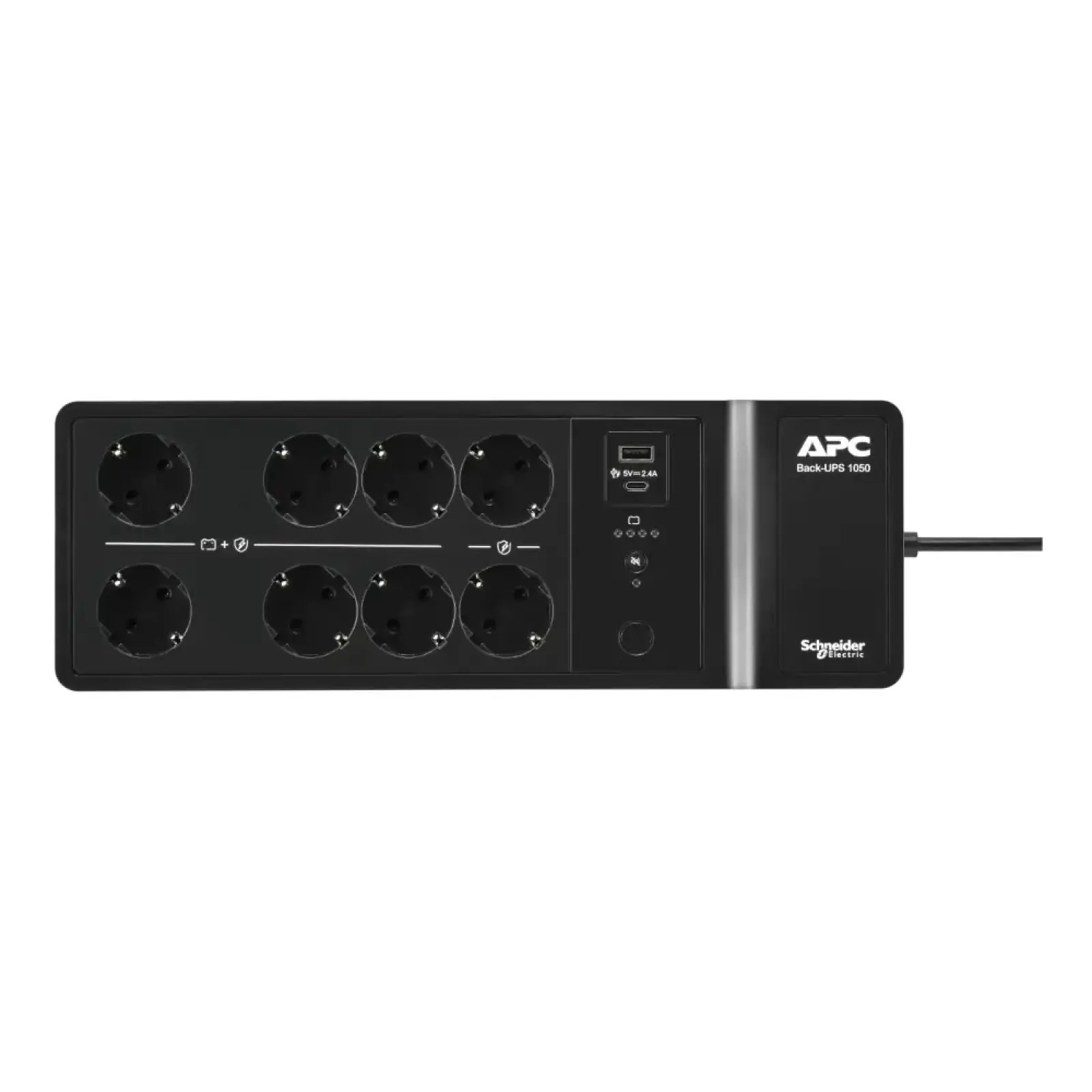 ДБЖ APC Back-UPS 600W/1050VA,Standby,Schuko,USB Type-C and A charging ports BE1050G2-GR UA