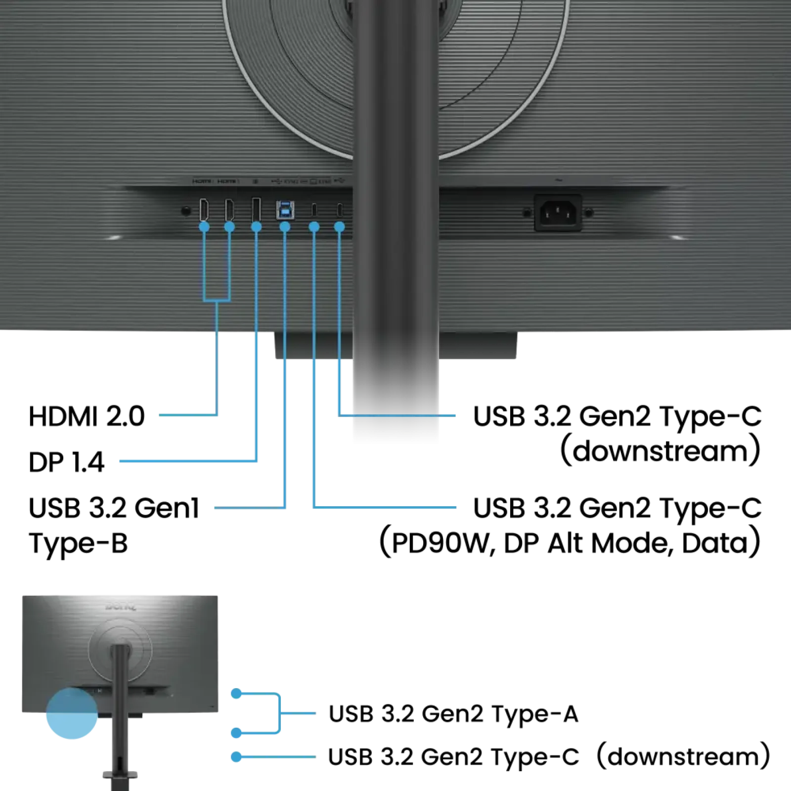 Монітор BENQ RD320UA (9H.LMTLA.TBE) UA