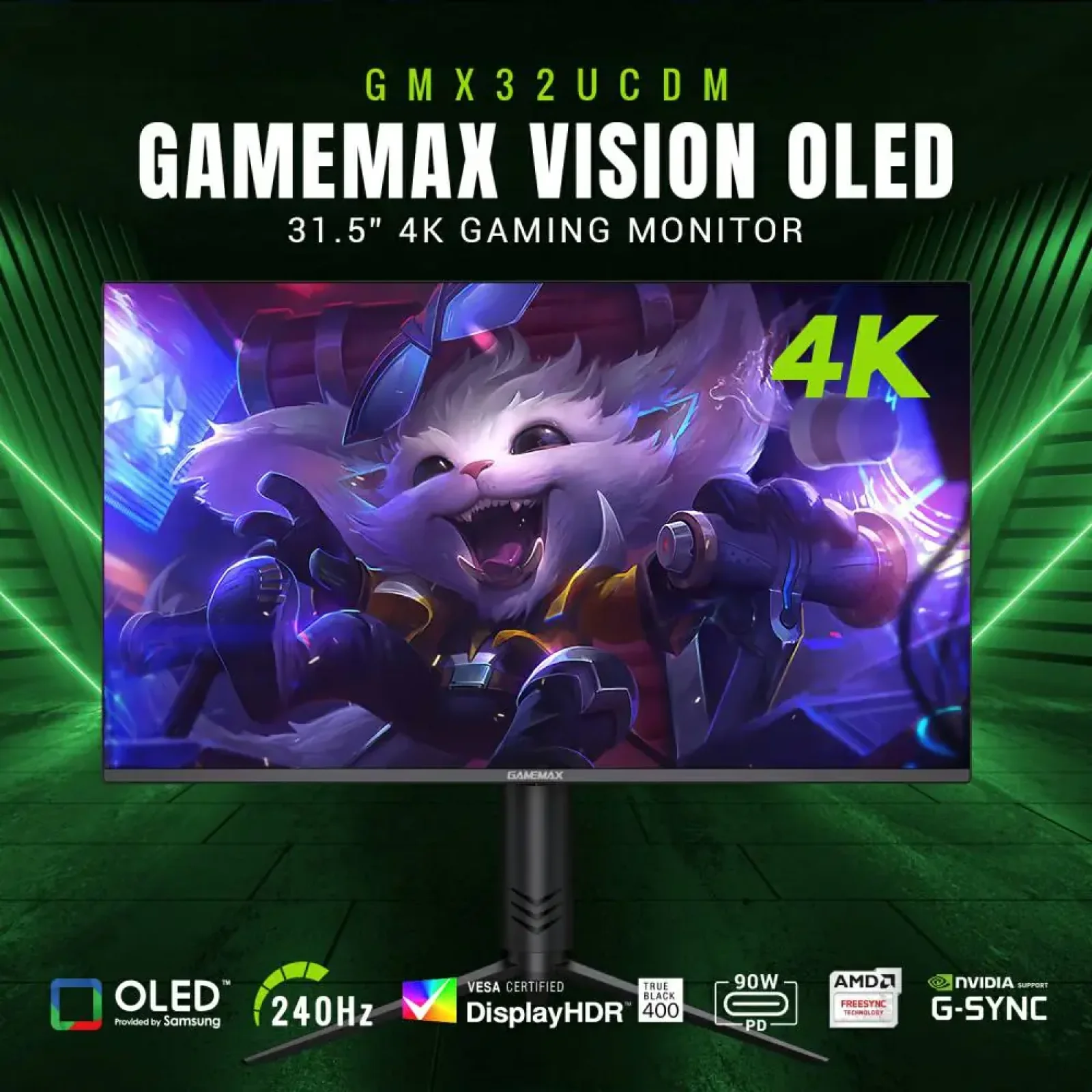 Монітор GAMEMAX GMX32UCDM UA