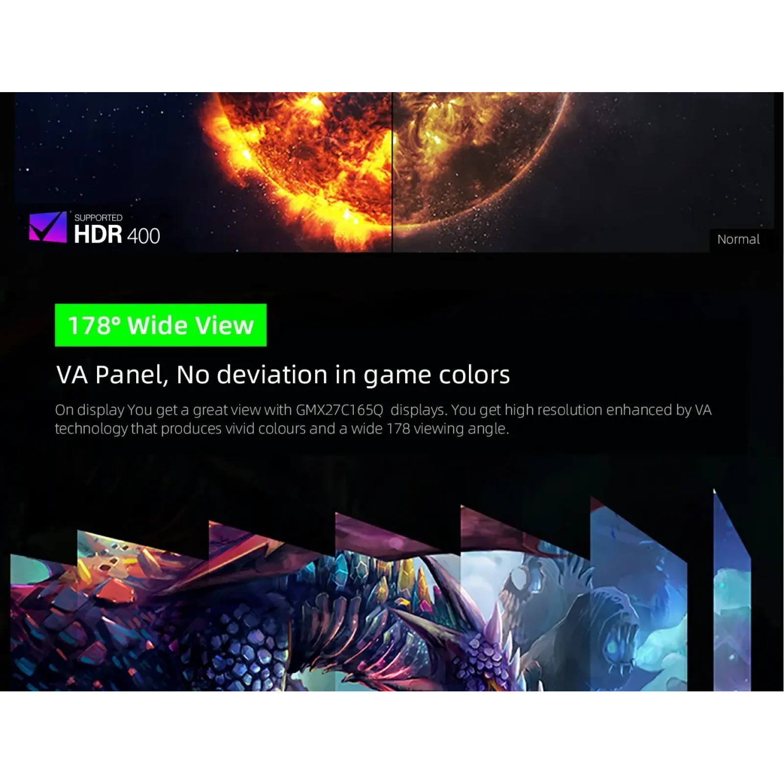 Монітор GAMEMAX GMX27C165Q UA