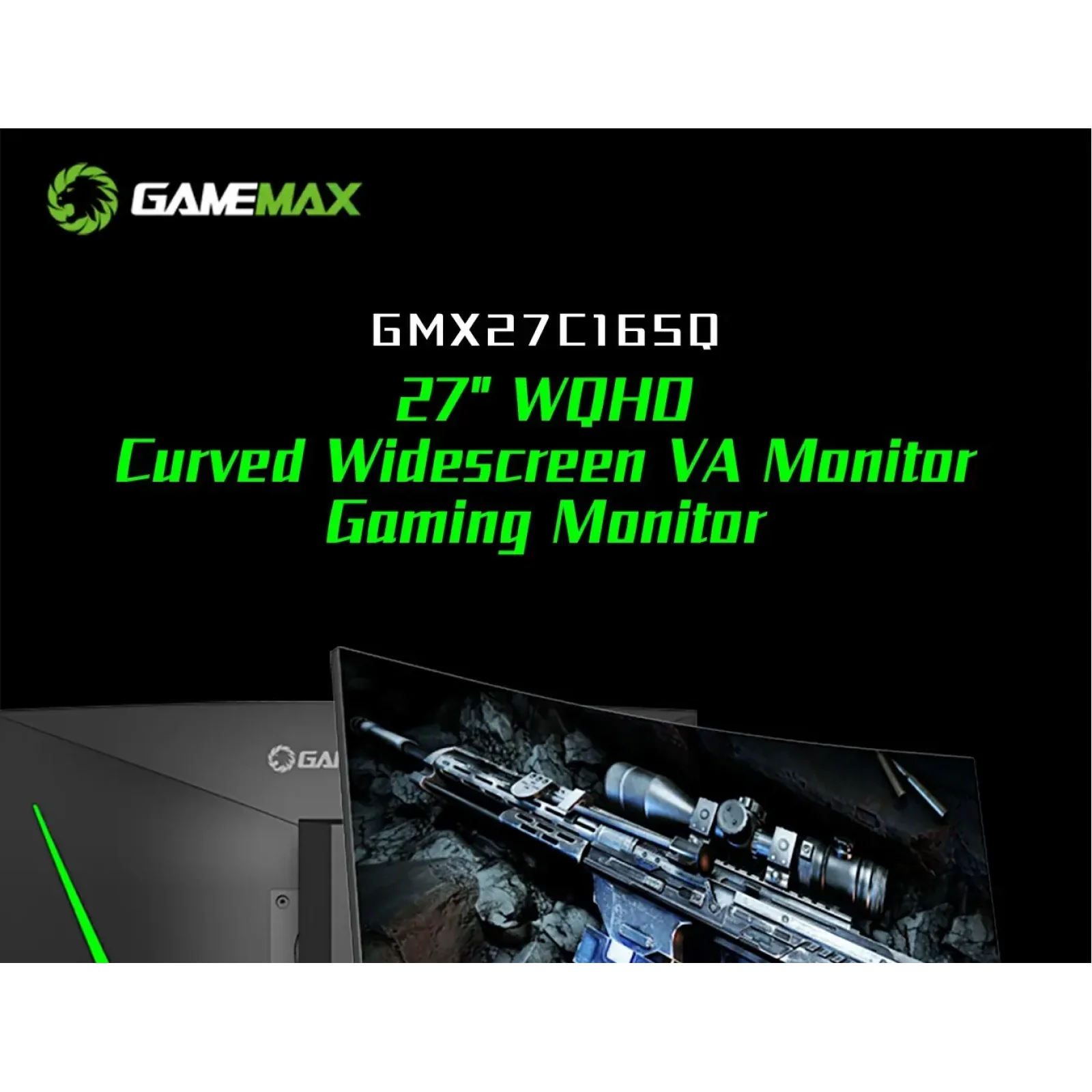 Монітор GAMEMAX GMX27C165Q UA