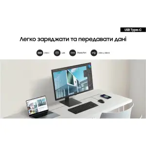 Монітор SAMSUNG IPS 4K 27