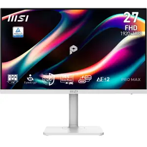 Монитор MSI IPS 27" FHD (1920 x 1080) 1ms 144Hz 178/17 8 /DP/ HDMI /Type C65w/колонки 2*3W PRO MAX 271PHW E14 UA