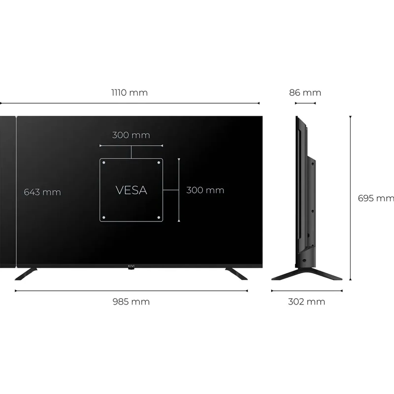 Телевизор KIVI 50