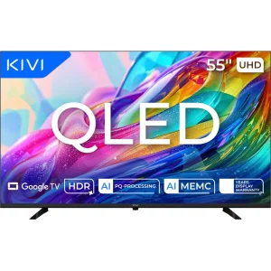Телевизор KIVI 55" QLED UHD Google TV (55U820KB) UA