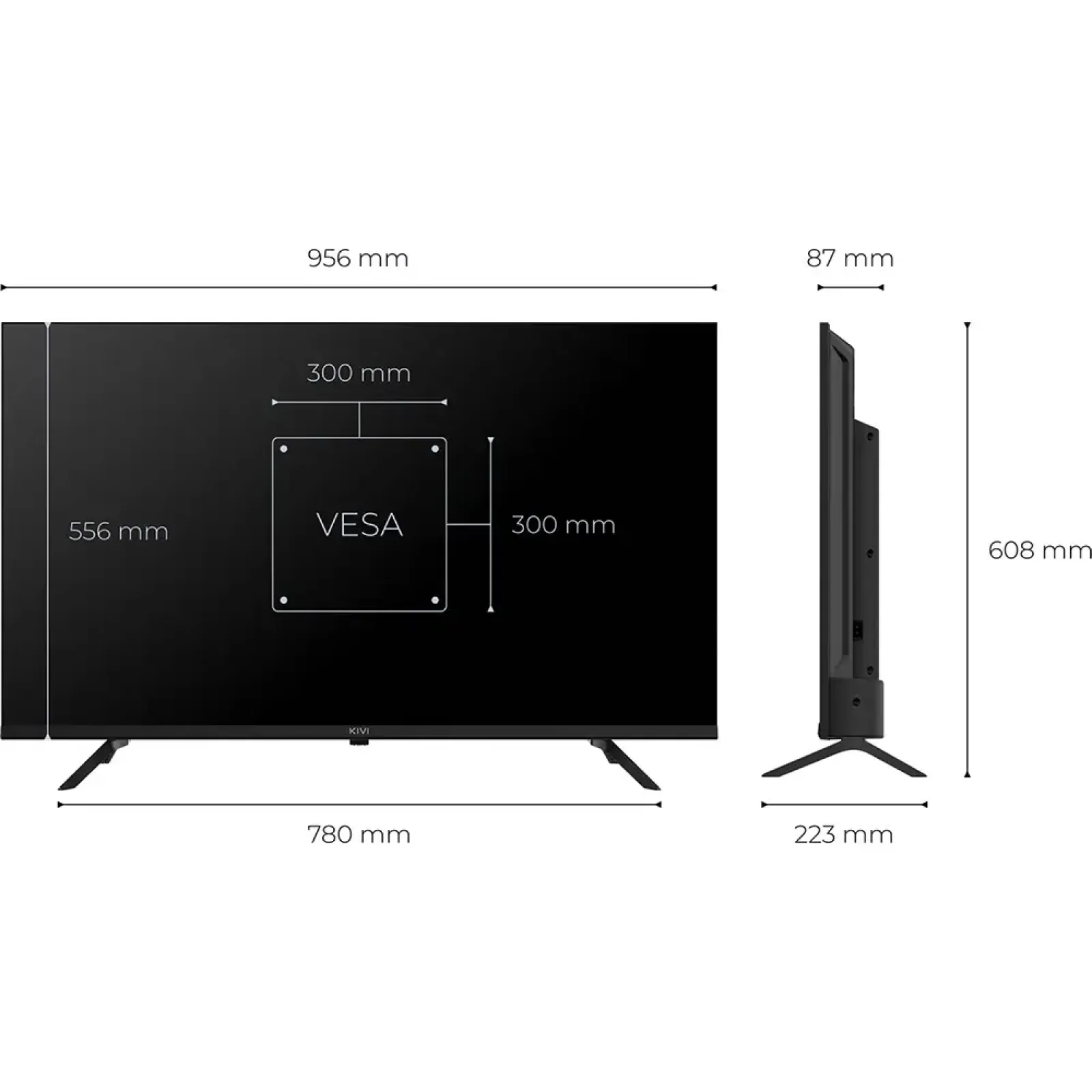 Телевізор KIVI 43