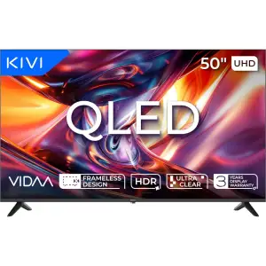 Телевізор KIVI 50" QLED UHD VIDAA 50U9000HB UA