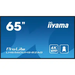 Інформаційний дисплей IIYAMA 64.5" 16:9 VA 3840х2160, 24/7, 500 кд/ м2, ОС Android 11, 3xHDMI 2.0/1xRS-232c/1xLAN/2xUS LH6560UHS-B2AG UA