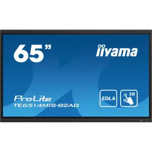 Інформаційний дисплей IIYAMA 65" 16:9 інтерактивний VA РК дисплей, 3840х2160, P ureTouch-IR+, 24/7, 435 кд/м2, ОС Android 13, SP TE6514MIS-B2AG AX UA