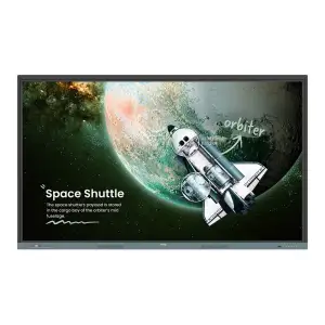 Інформаційний дисплей BENQ 65" 16:9 інтерактивний IPS UHD 18/7, 450 кд/м2, ОС Андроід 13, 8GB/64GB, SP 2х20 Вт + 9H.F9ETK.DE6 UA
