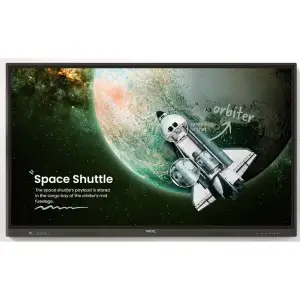 Інформаційний дисплей BENQ 86" 16:9 інтерактивний IPS UHD 18/7, 400 кд/м2, 64 Гб, ОС Андроід 14, Precision IR тех 9H.FAPTK.DE4 UA
