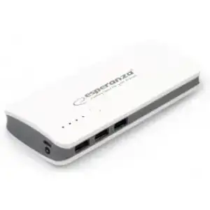 Зовнішній акумулятор Esperanza 8000 mAh White/Grey EMP106WE UA