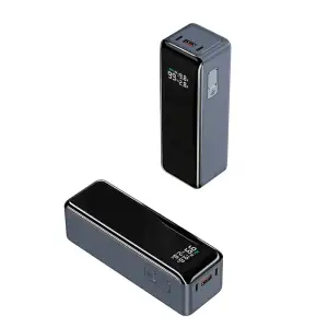 Зовнішній акумулятор ATRIA 160W Blue USB-C laptop/phone Powerbank 30000m Ah WPD-160SB UA
