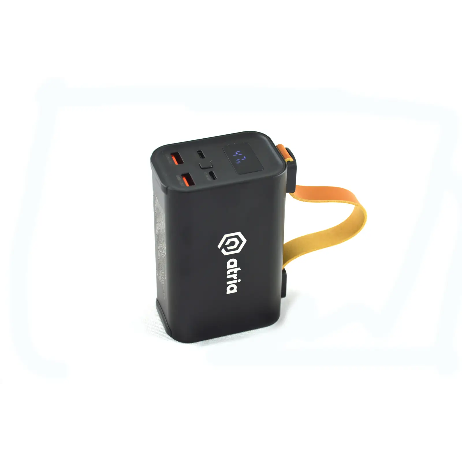 Зовнішній акумулятор ATRIA 130W USB-C laptop/phone Powerbank 30000mAh WPD-130 UA