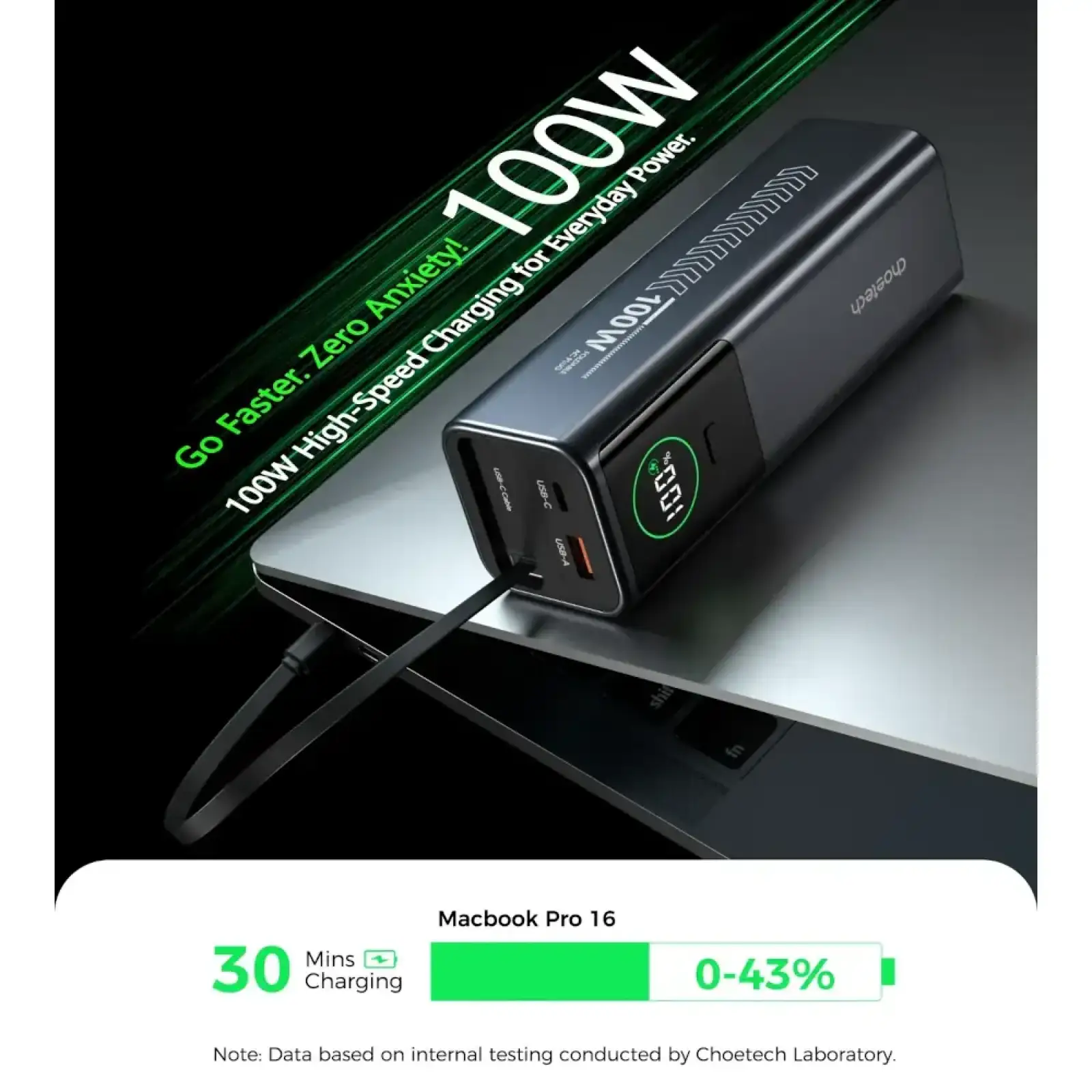 Зовнішній акумулятор Choetech B1012 UA