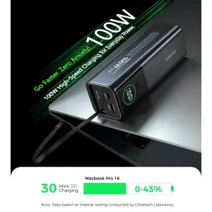 Зовнішній акумулятор Choetech B1012 UA