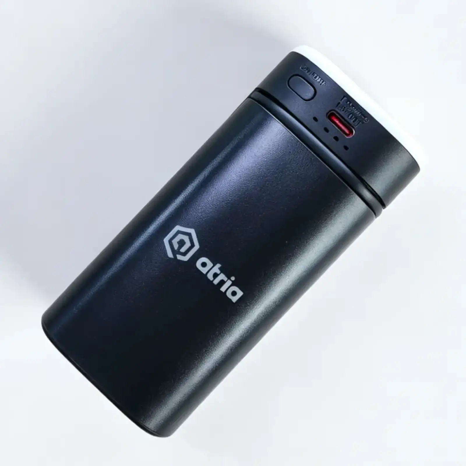Зовнішній акумулятор ATRIA PD22.5W USB-C Powerbank 20000mAh black WPD-69B UA