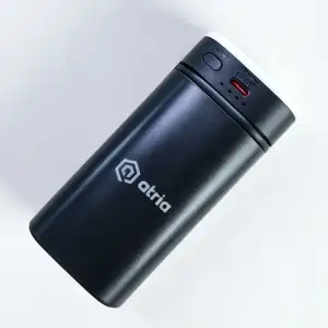 Зовнішній акумулятор ATRIA PD22.5W USB-C Powerbank 20000mAh black WPD-69B UA