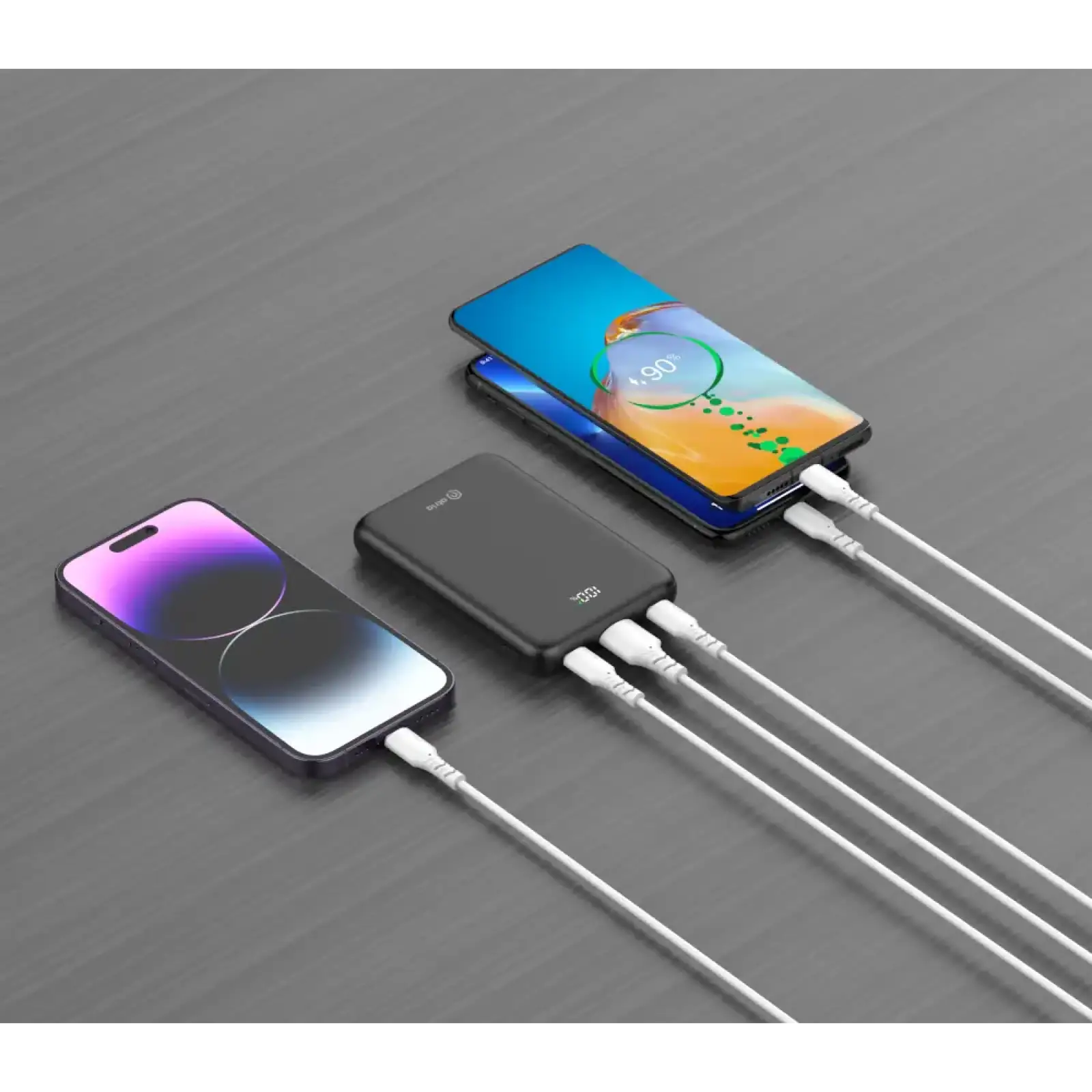 Зовнішній акумулятор ATRIA PD22.5W USB-C Powerbank 10000mAh WPD-P91 UA