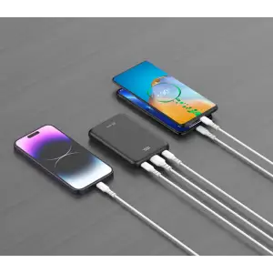 Зовнішній акумулятор ATRIA PD22.5W USB-C Powerbank 10000mAh WPD-P91 UA