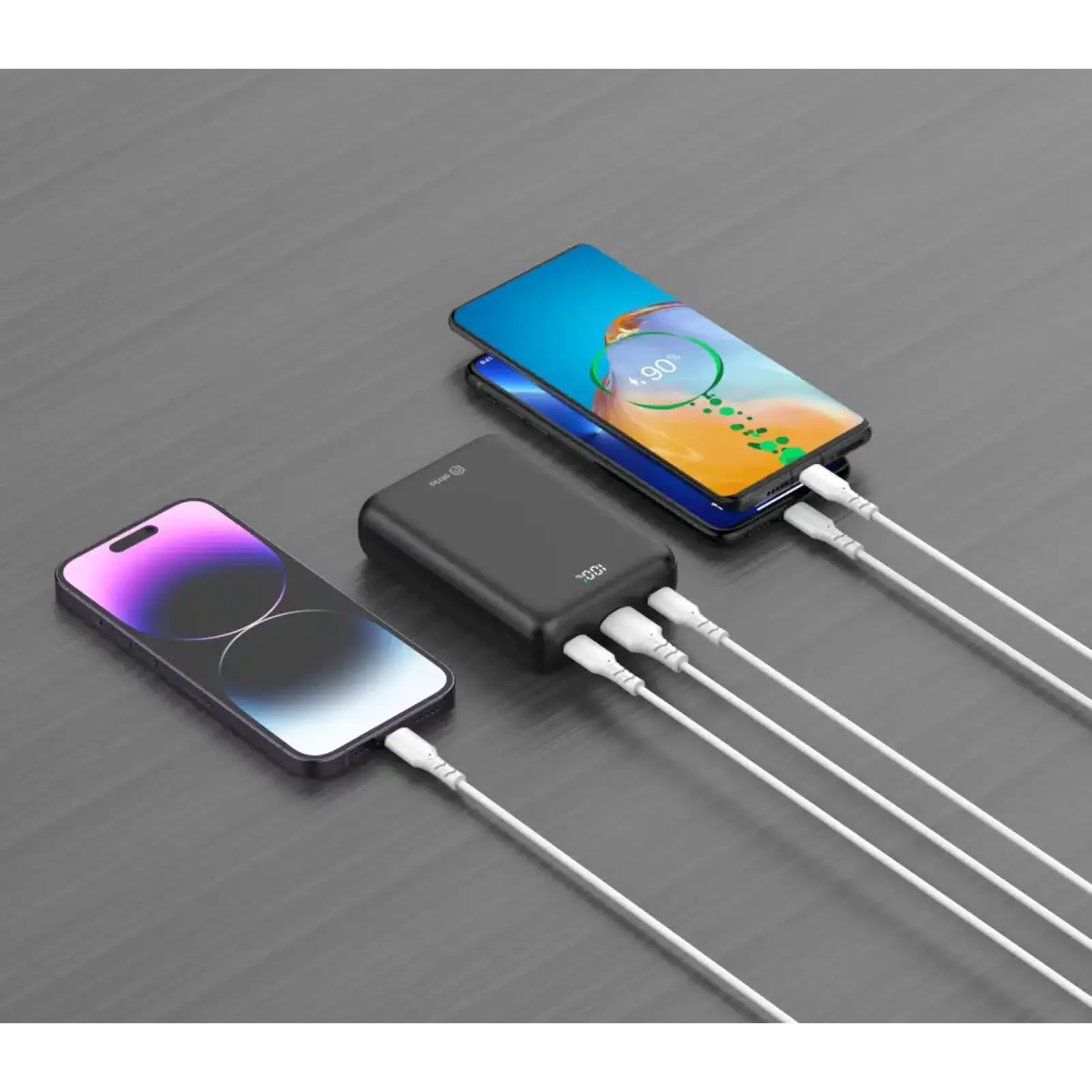 Зовнішній акумулятор ATRIA PD22.5W USB-C Powerbank 20000mAh WPD-P92 UA