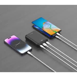 Зовнішній акумулятор ATRIA PD22.5W USB-C Powerbank 20000mAh WPD-P92 UA