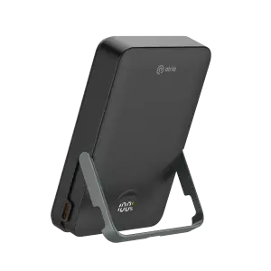 Зовнішній акумулятор ATRIA PD20W USB-C 15W Wireless MagSafe 10000mAh black WPD-W57B UA