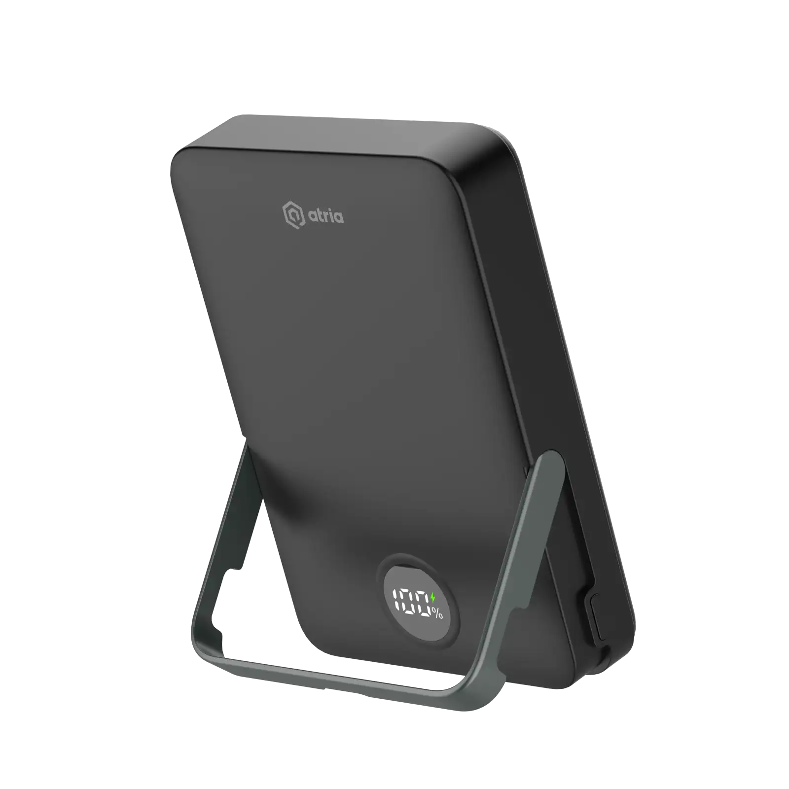 Зовнішній акумулятор ATRIA PD20W USB-C 15W Wireless MagSafe 10000mAh black WPD-W57B UA