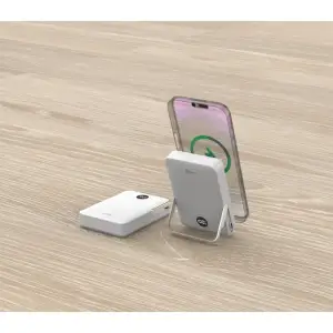 Зовнішній акумулятор ATRIA PD20W USB-C 15W Wireless MagSafe 10000mAh white WPD-W57 UA