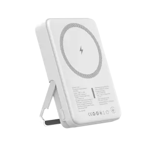 Зовнішній акумулятор ATRIA PD20W USB-C 15W Wireless MagSafe 10000mAh white WPD-W57 UA