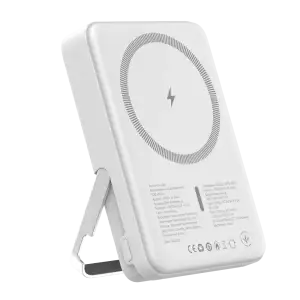 Зовнішній акумулятор ATRIA PD20W USB-C 15W Wireless MagSafe 10000mAh white WPD-W57 UA